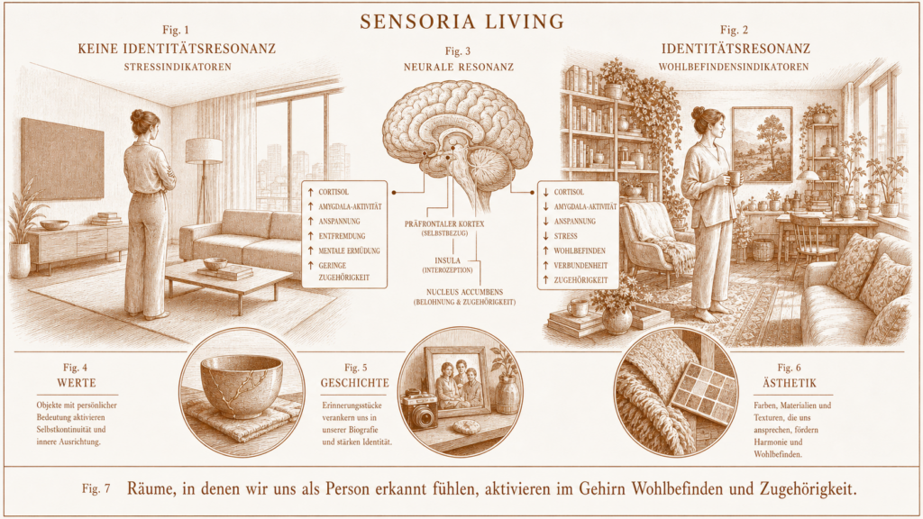 Raum kann sich verändern. Sensoria Living Raum-Audit